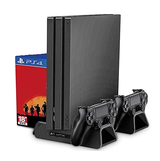 Dobe Multi-Functional Charging & Cooling Stand for PS4